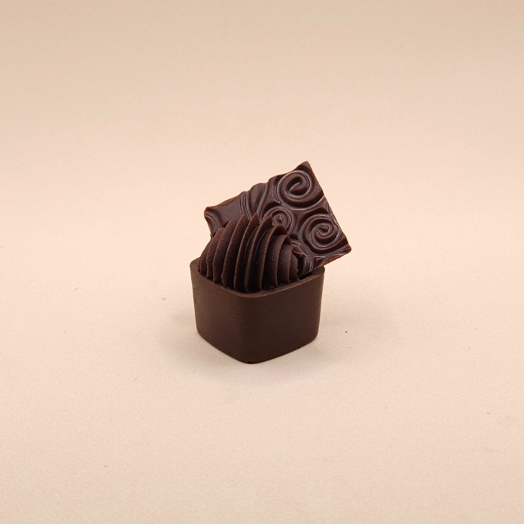 5 Copinho de ganache de chocolate ao leite - Imagem 1