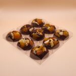 Bombom de nuts com damasco